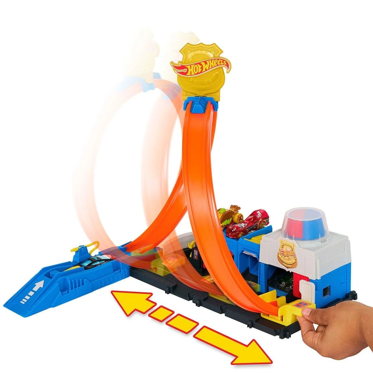 JBM71 Hot Wheels Polis İstasyonu Oyun Seti görsel 4