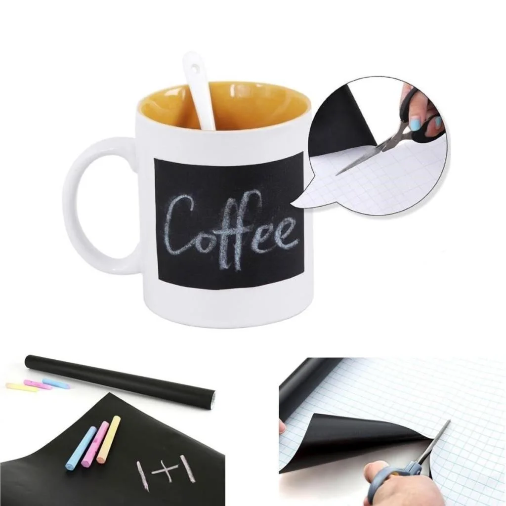 Sticker Rulo Yapışkanlı Çocuk Yazı Yazma Tahtası Yazı Yazma Sticker görsel 2