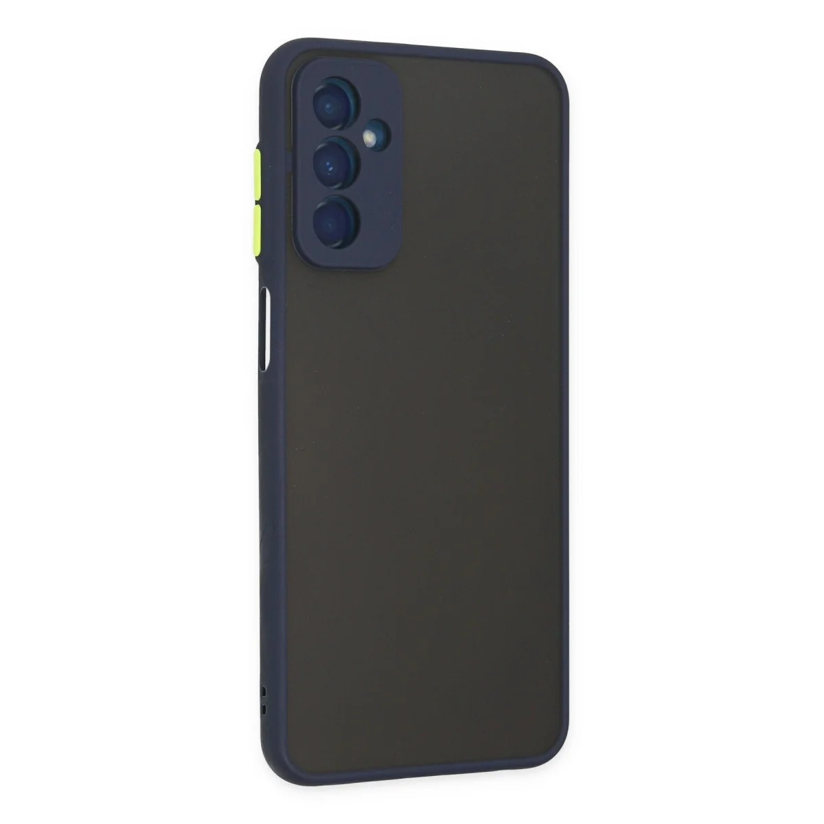 Samsung Galaxy M13 Kılıf Montreal Silikon Kapak - Lacivert görsel 3