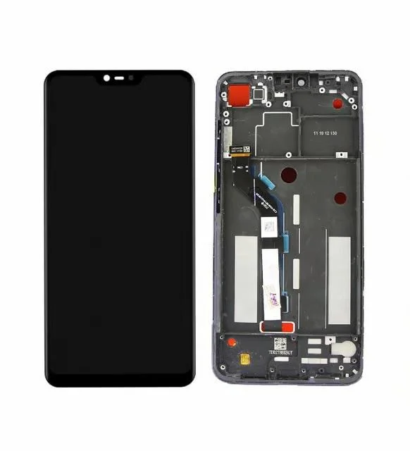 Mi 8 Lite Uyumlu Ekran Çıtalı (Siyah) görsel 3