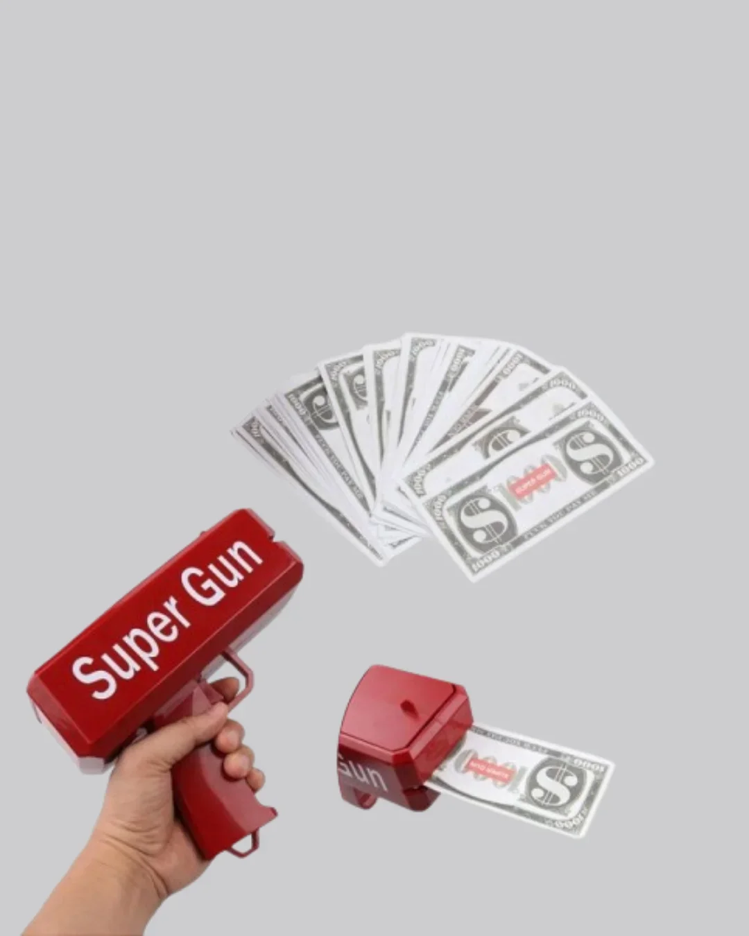 Para Saçma Makinesi Kırmızı Model 100’lü Para Hediyeli görsel 2