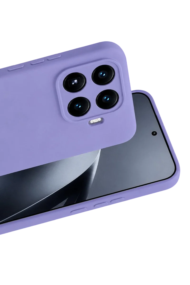 Xiao 17T Pro Nano içi Kadife Silikon - Lila görsel 2