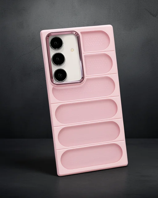 Samsung Galaxy S24 Kılıf Airmax Silikon Kapak - Pembe