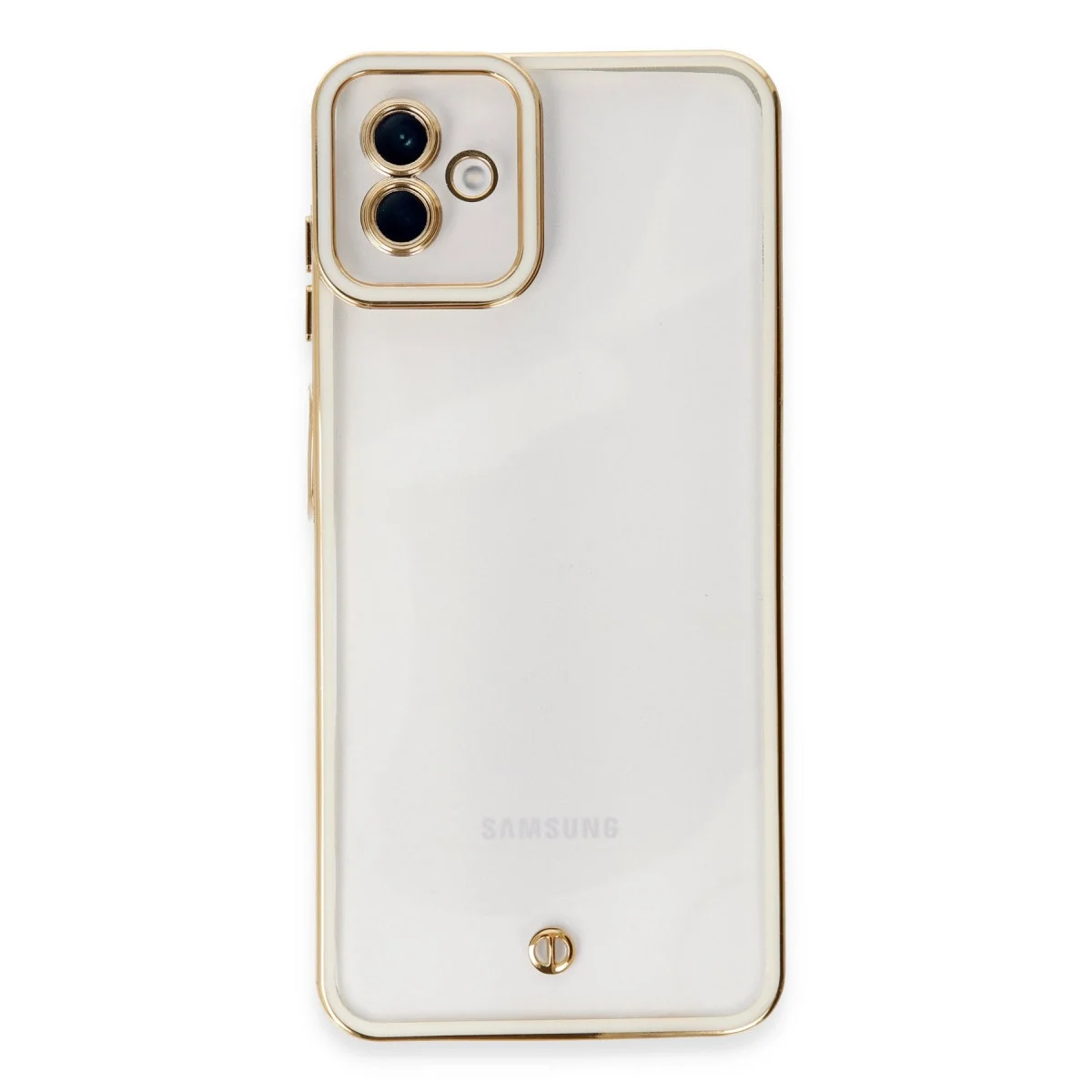 Samsung Galaxy A04 Kılıf Liva Lens Silikon - Beyaz görsel 2