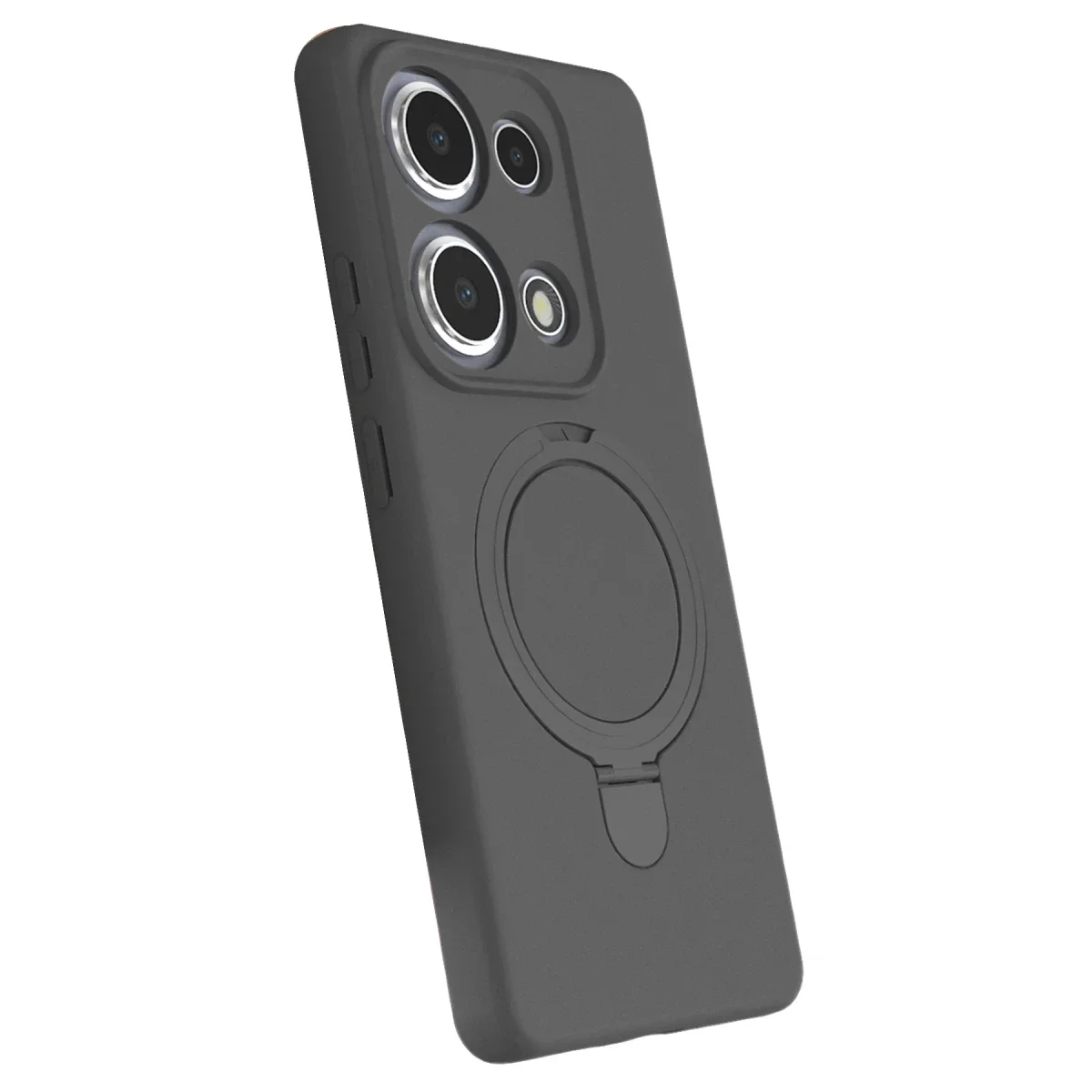 Xiaomi Redmi Note 13 Pro 4G Regal Magsafe Standlı Kapak - Titan Gri görsel 2