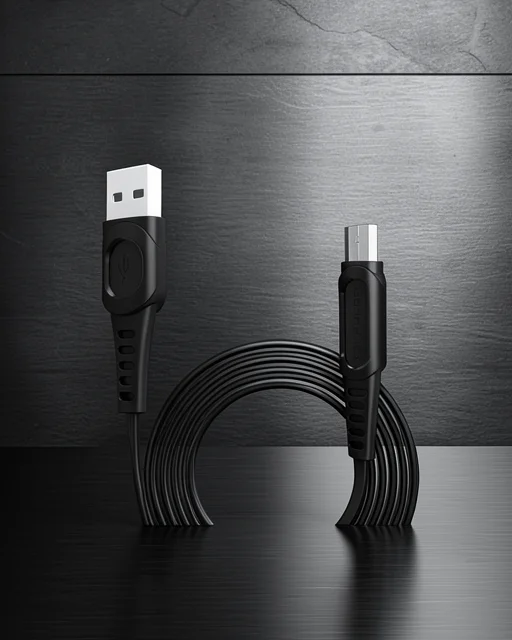 Dc01 Süper Hızlı Micro Usb Kablo 1m 2.4a - Siyah
