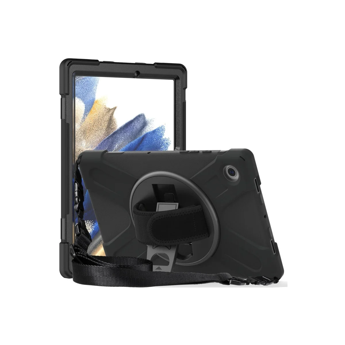 Samsung Galaxy X200 Tab A8 10.5 Kılıf Amazing Tablet Kapak - Mor görsel 4