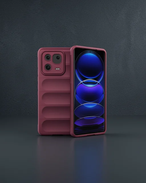Xiaomi Mi 13 Pro Kılıf Optimum Silikon - Bordo