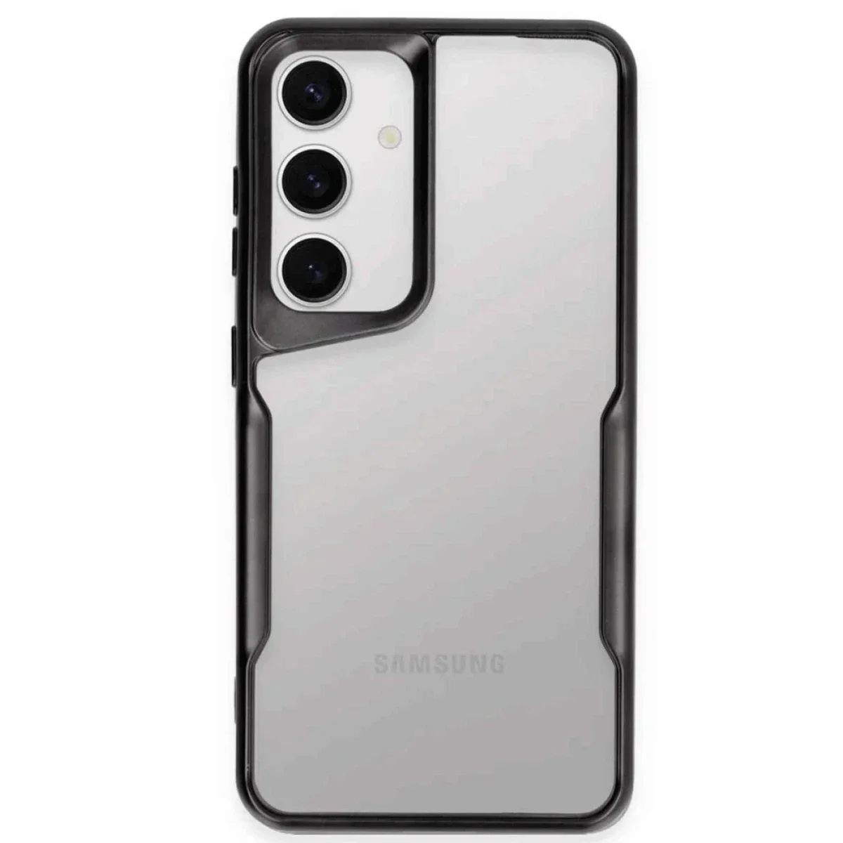 Samsung Galaxy S25 Kılıf Boyi Silikon Kapak - Siyah