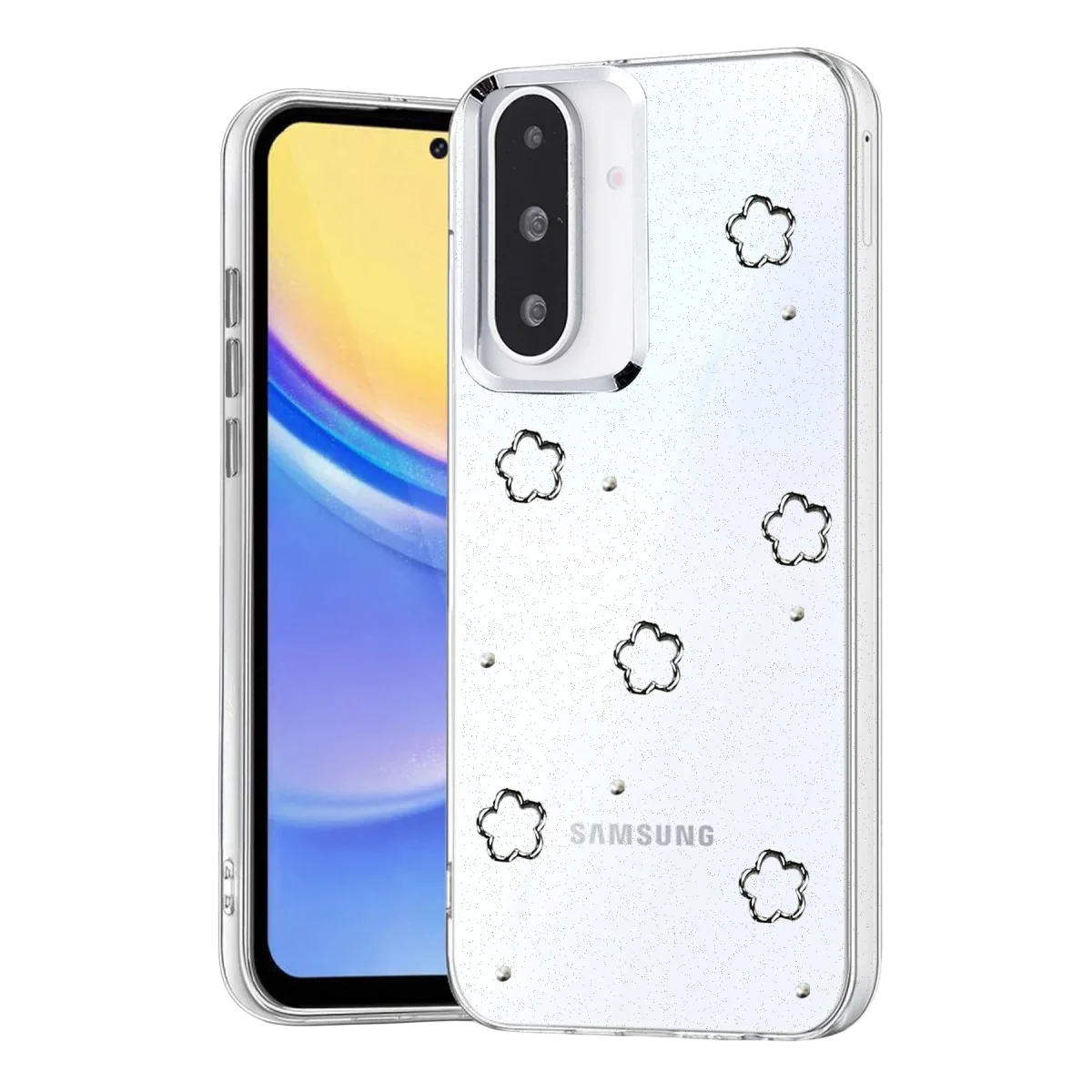 Samsung Galaxy A27 5G Fiyonk Desenli Kapak - Desen 2