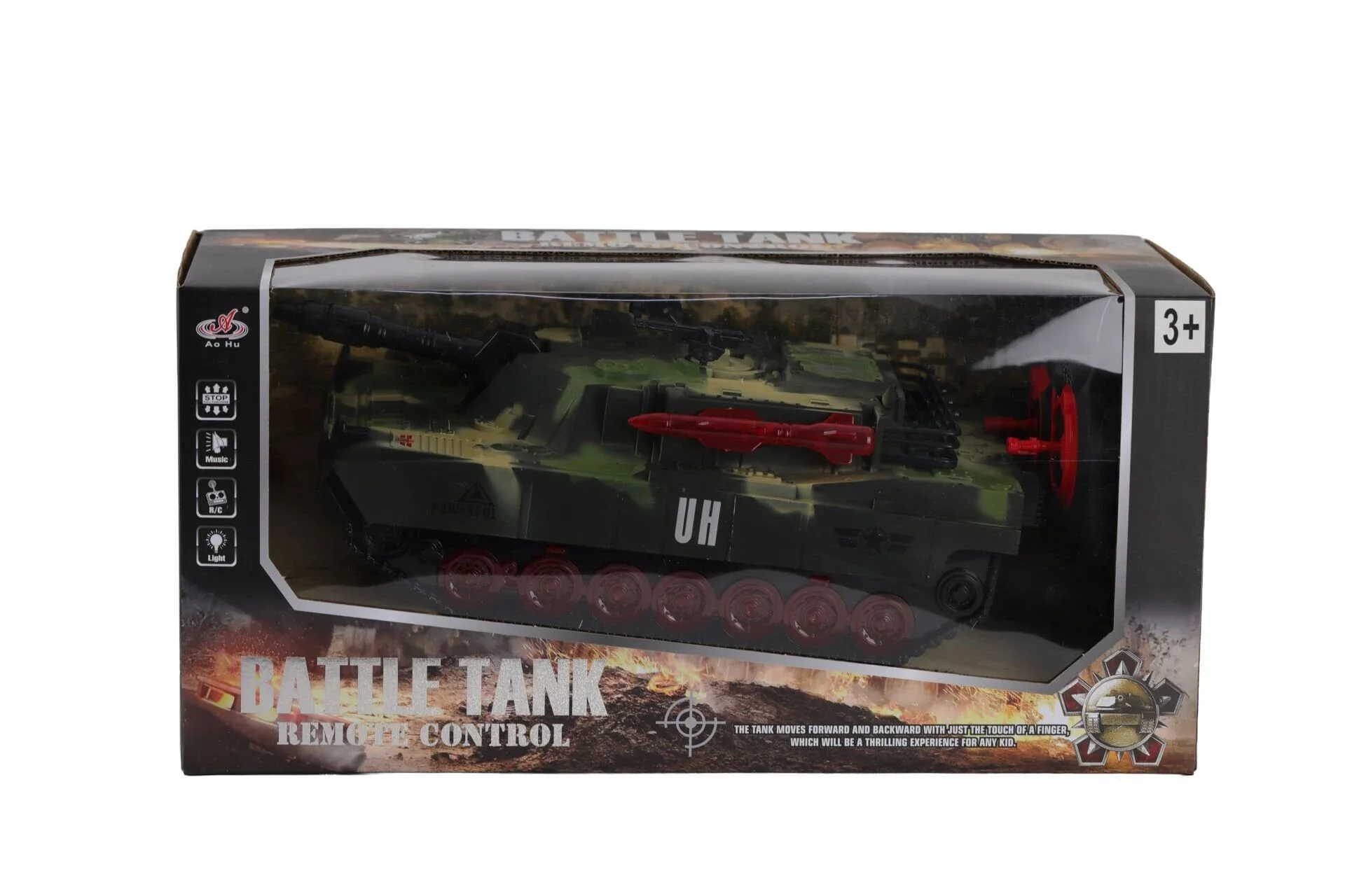 911 303A Uzaktan Kumandalı Tank görsel 2
