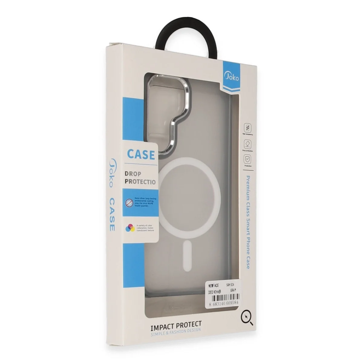 Joko Samsung Galaxy S24 Winner Magsafe Kapak - Gri görsel 2