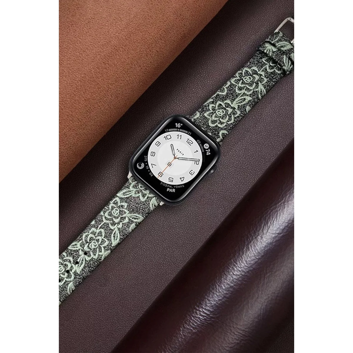 Apple Watch 38mm Creeper Desenli Kordon - Pembe görsel 2
