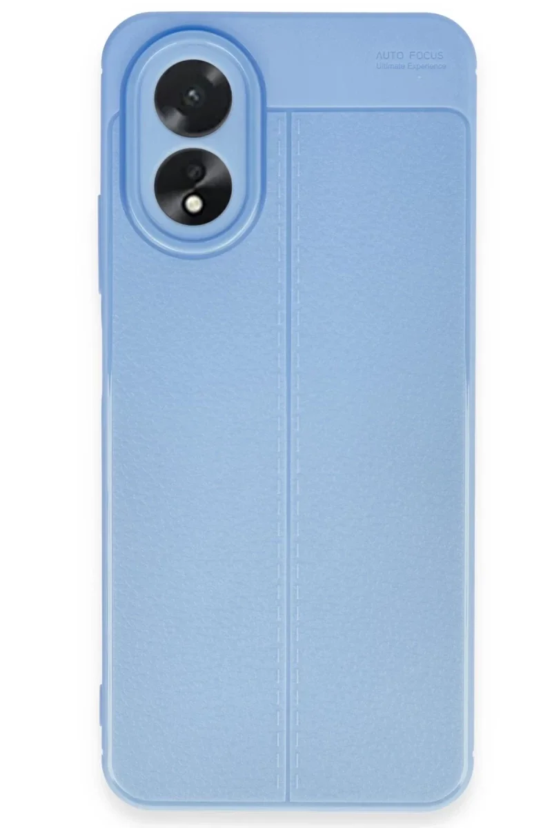Oppo A38 Kılıf Auto Focus Kapak - Mavi görsel 2