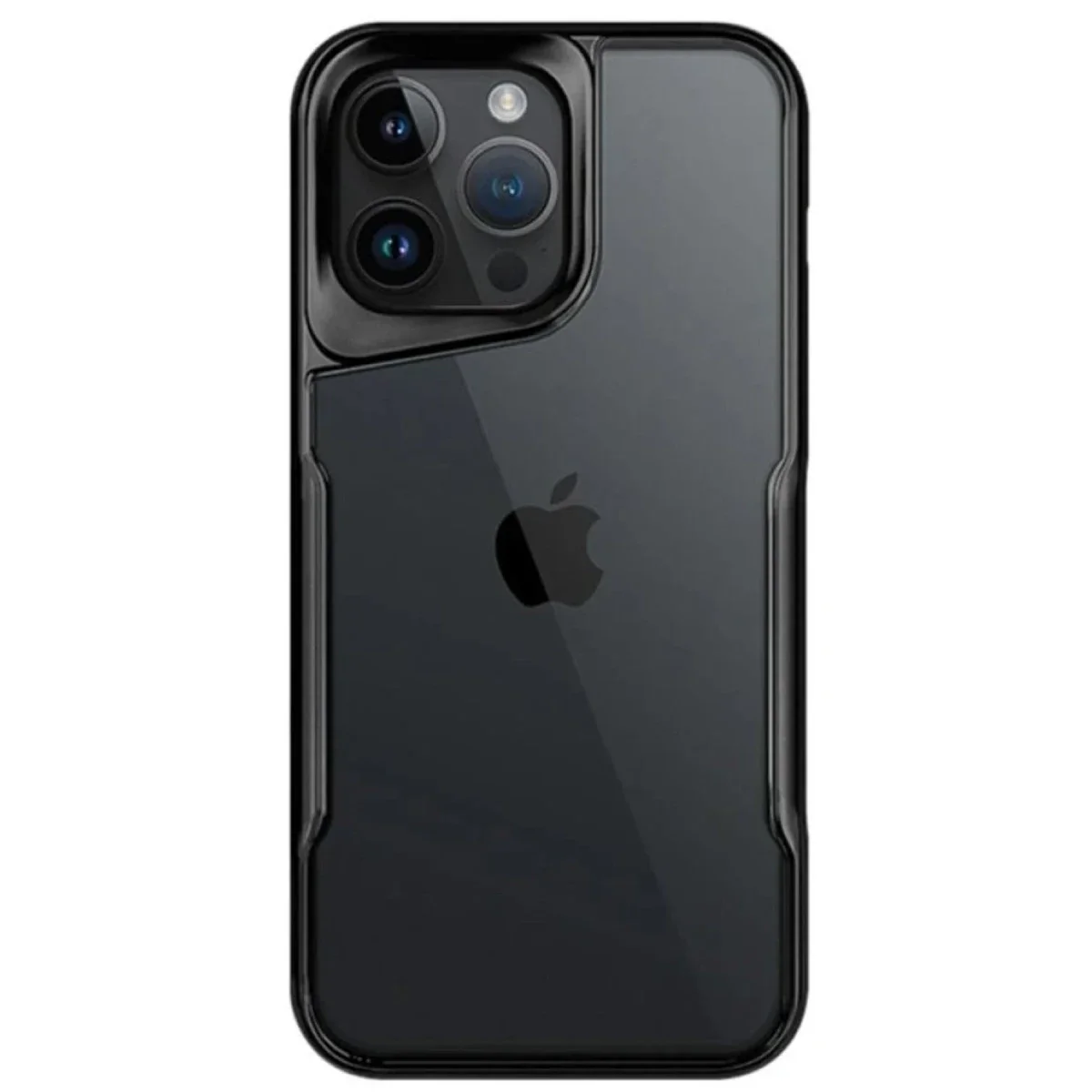 Apple iPhone 15 Pro Max Kılıf Boyi Silikon Kapak - Siyah