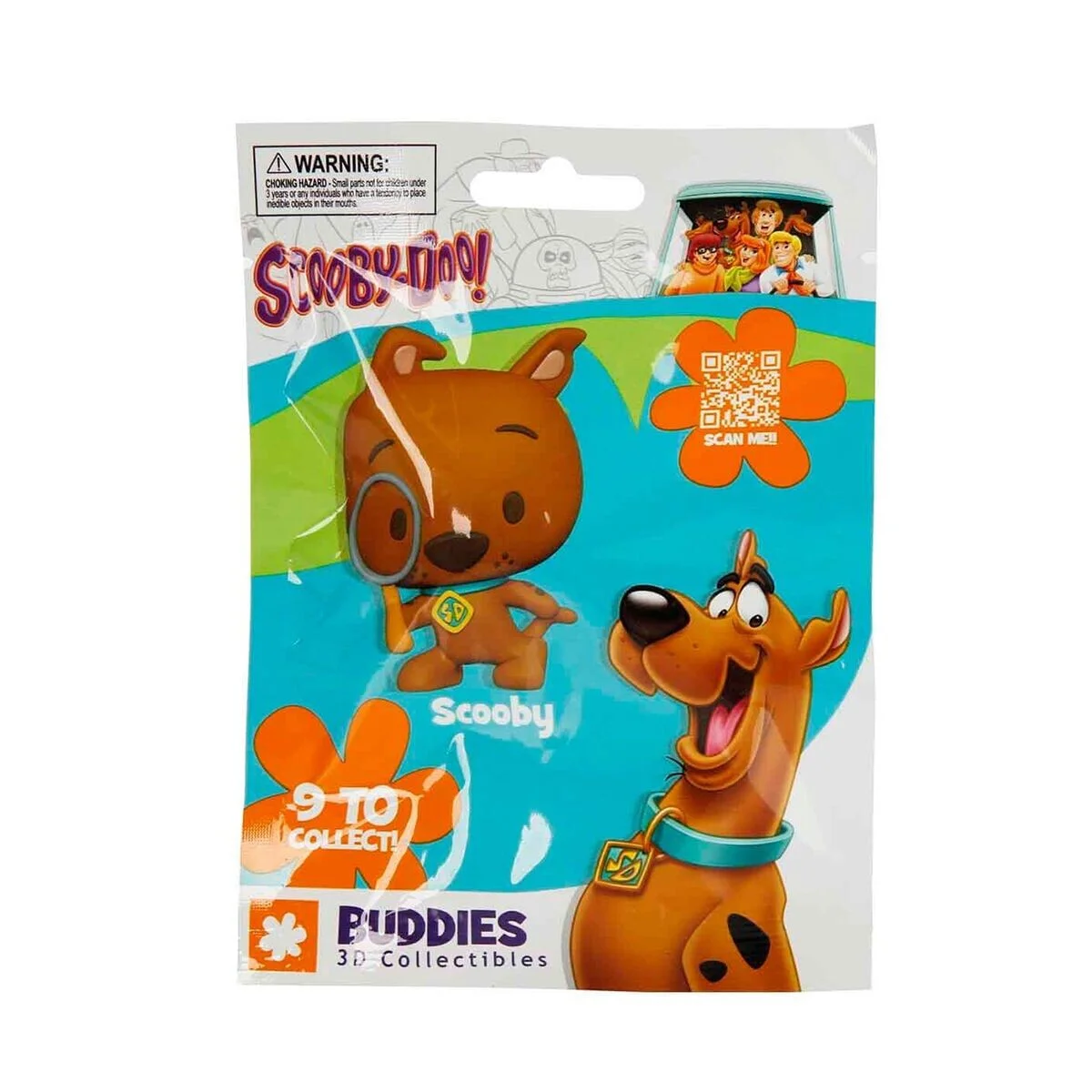 20302 SUN-ITG-CLT-3D Figür Scooby Doo Buddıes Sürpriz Paket Scoo 36D görsel 6