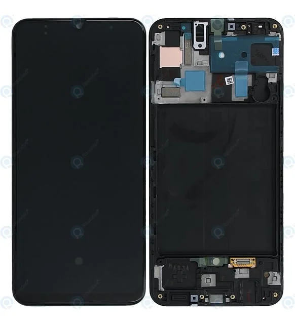Samsung Galaxy A50 Lcd Ekran Dokunmatik Çıtalı (Si