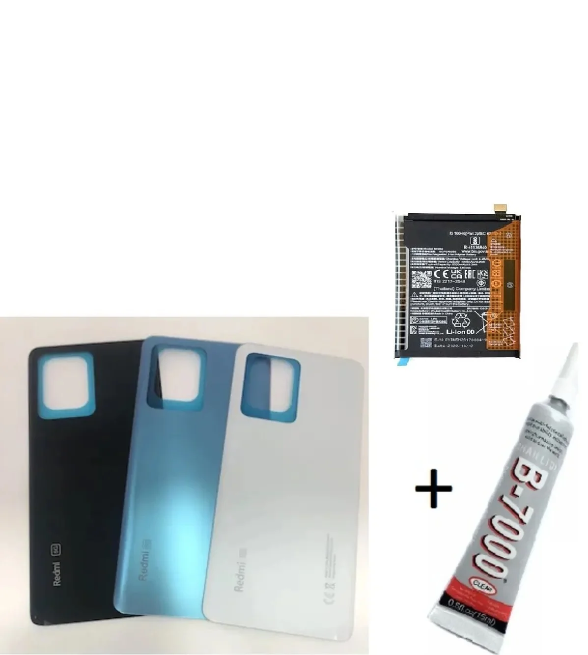 REDMİ NOTE 12 Uyumlu ARKA BATARYA KAPAĞI,BATARYA görsel 3
