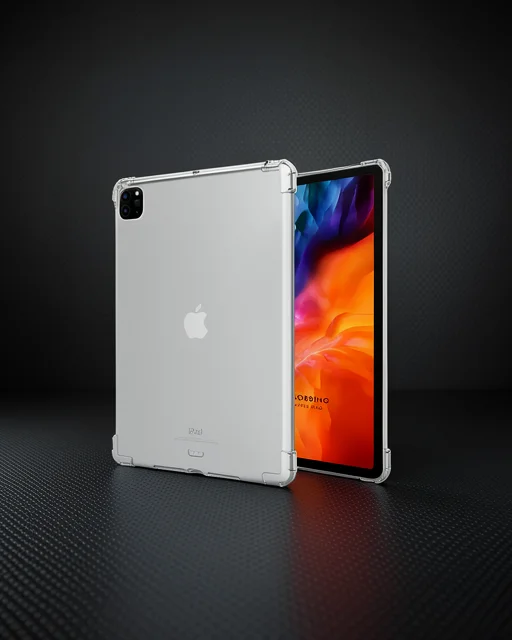Apple İpad Pro 11 (2018) Kılıf Anti Shock Tablet Silikon - Şeffaf
