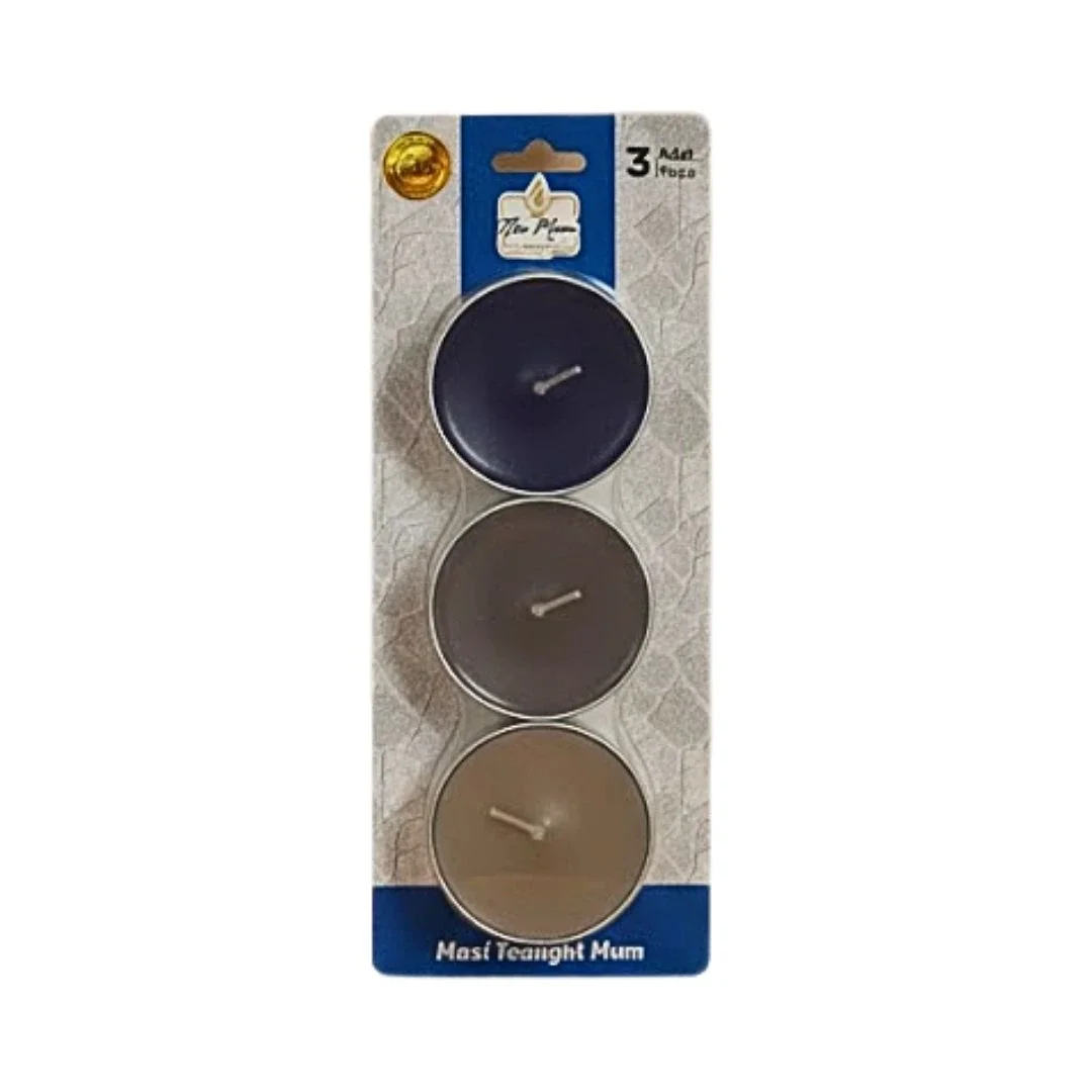 Maxi Tea Light 3'li Mum