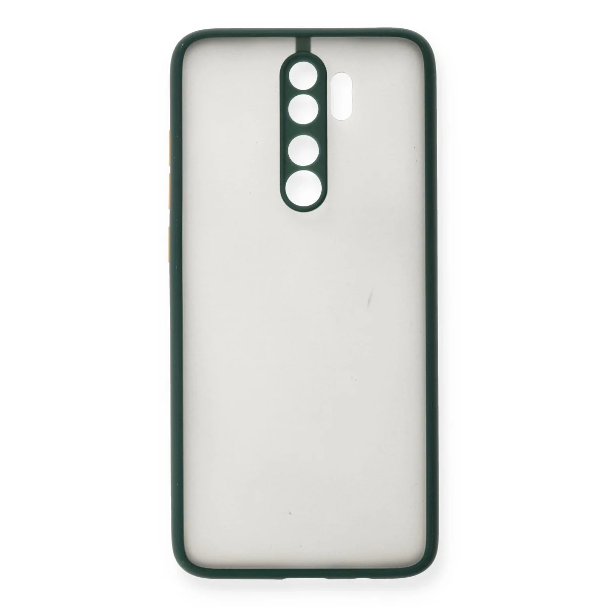 Xiaomi Redmi Note 8 Pro Kılıf Montreal Silikon Kapak - Yeşil görsel 2
