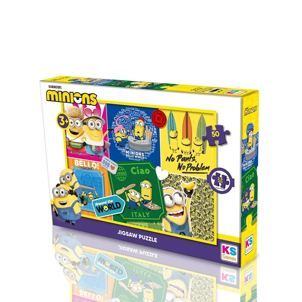 Mo 709 Mınıons 50 Parça Lisanslı Puzzle