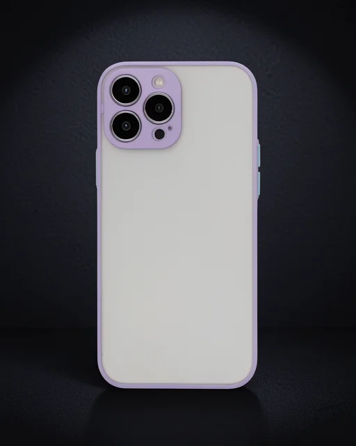 Apple İphone 14 Pro Kılıf Montreal Silikon Kapak - Mor
