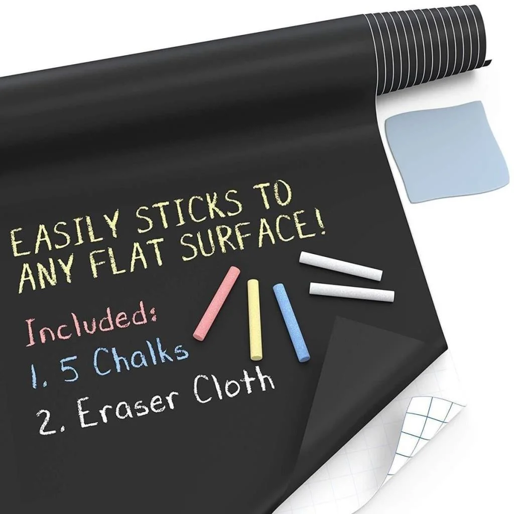 Sticker Rulo Yapışkanlı Çocuk Yazı Yazma Tahtası Yazı Yazma Sticker görsel 5