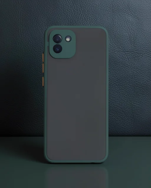 Samsung Galaxy A03 Kılıf Montreal Silikon Kapak - Yeşil