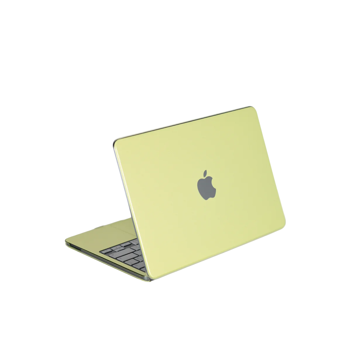 Apple MacBook Neo Şeffaf Macbook Kapak - Yeşil