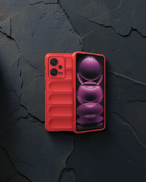 Xiaomi Redmi Note 12 4g Kılıf Optimum Silikon - Kırmızı
