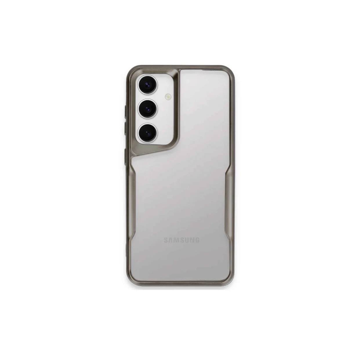 Samsung Galaxy A55 5g Kılıf Boyi Silikon Kapak - Titan Gri