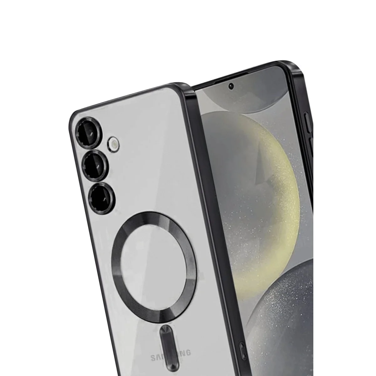 Samsung Galaxy A55 5g Kross Magneticsafe Kapak - Siyah görsel 3