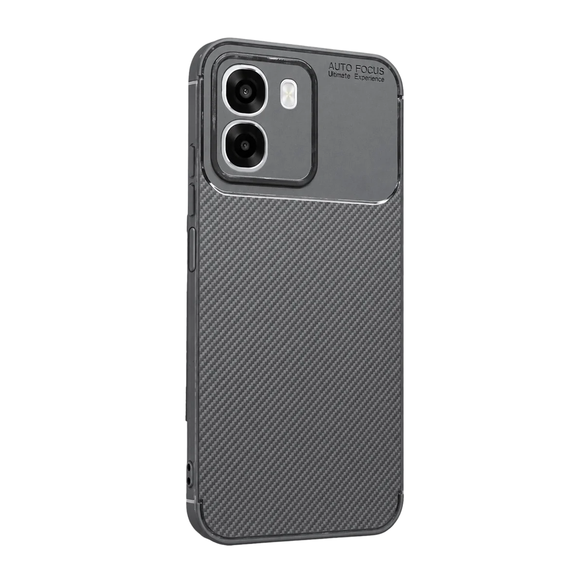 Oppo Oppo A6T 5G Auto Focus Karbon Kapak - Gri