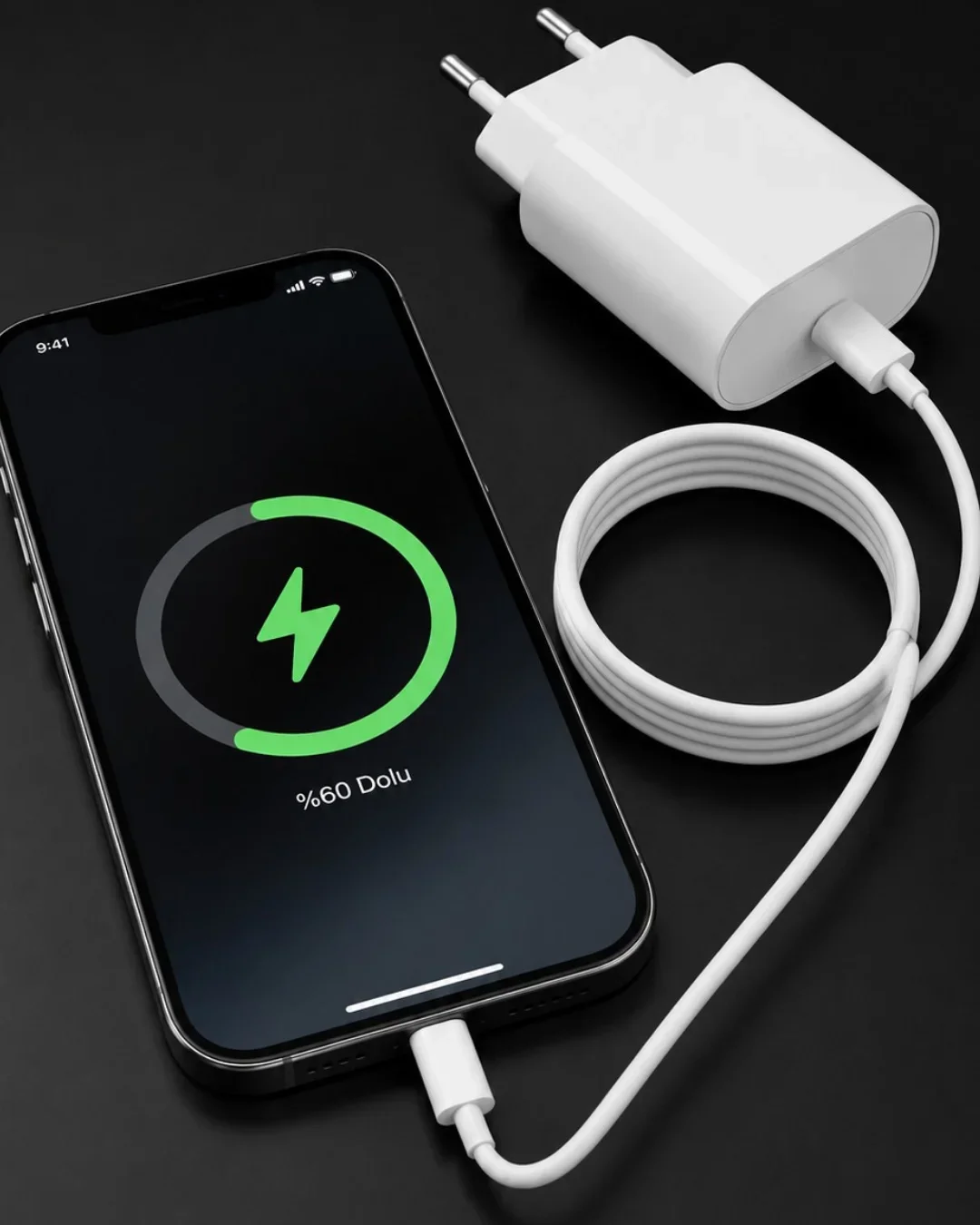 iPhone 14 13 12 ni 11 XR XS X 20W Hızlı Şarj Adaptörü