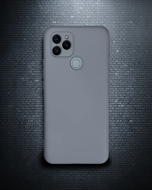 General Mobile Gm 21 Kılıf Nano İçi Kadife Silikon - Gri