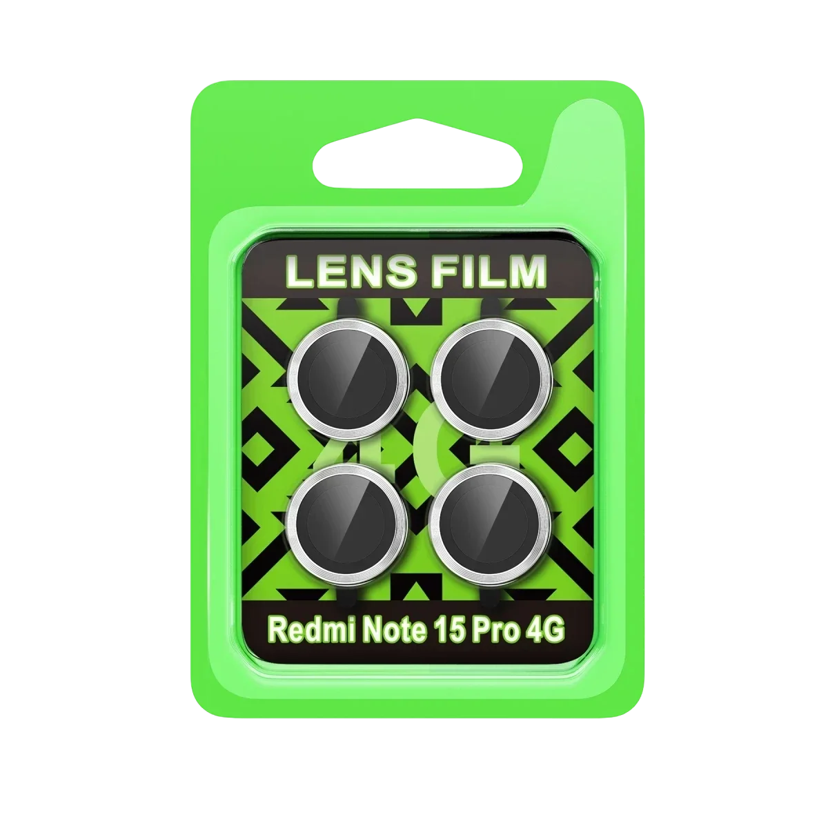 Xiao Red Note 15 Pro 4G Raze Metal Kamera Lens - Gümüş görsel 3