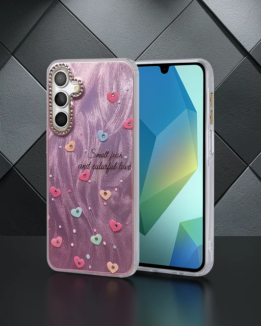 Samsung Galaxy S23 Fe Kılıf Blade Aynalı Desenli Kapak - Desen 8