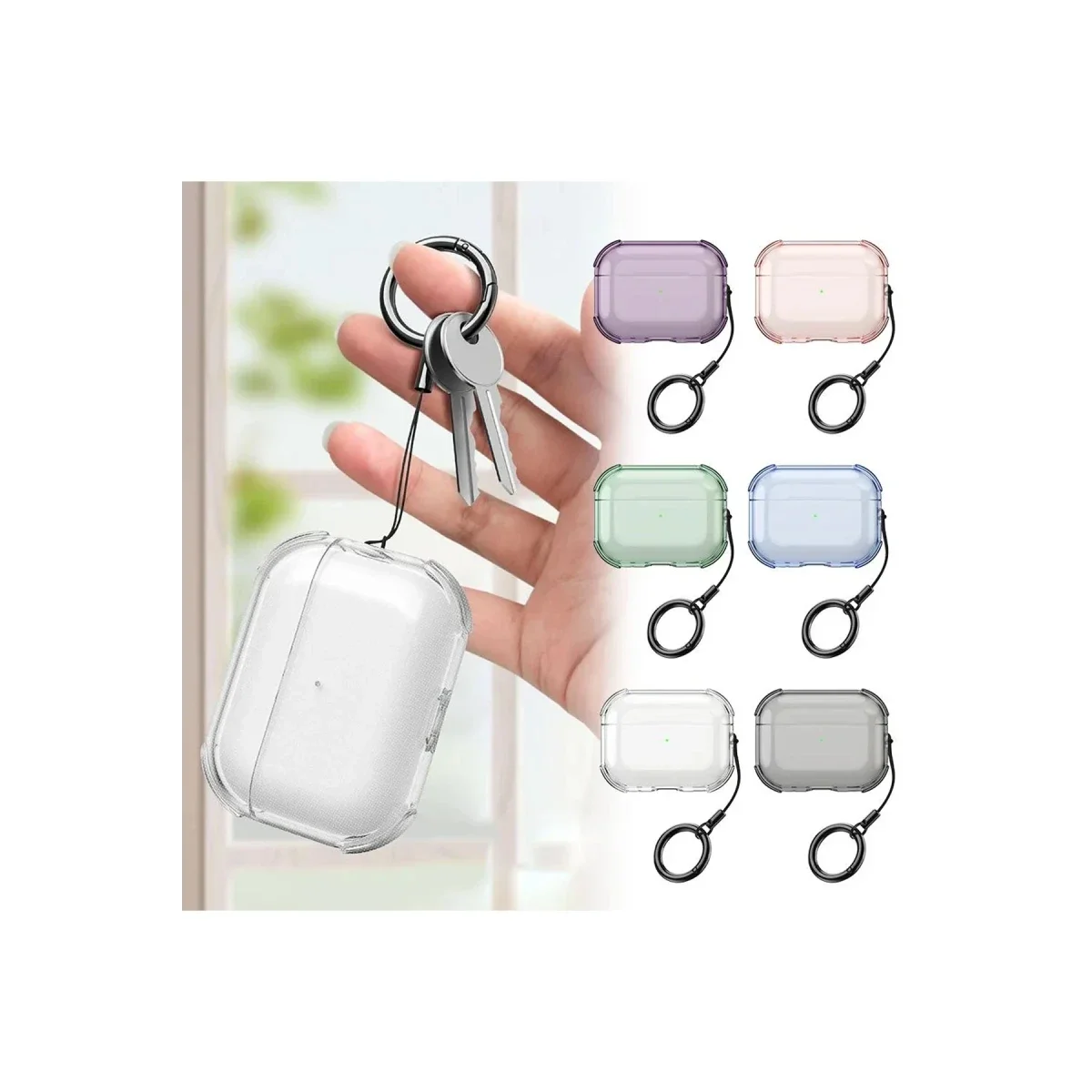 Apple Airpods Pro 3 (3.nesil) Showy Kılıf - Yeşil görsel 2