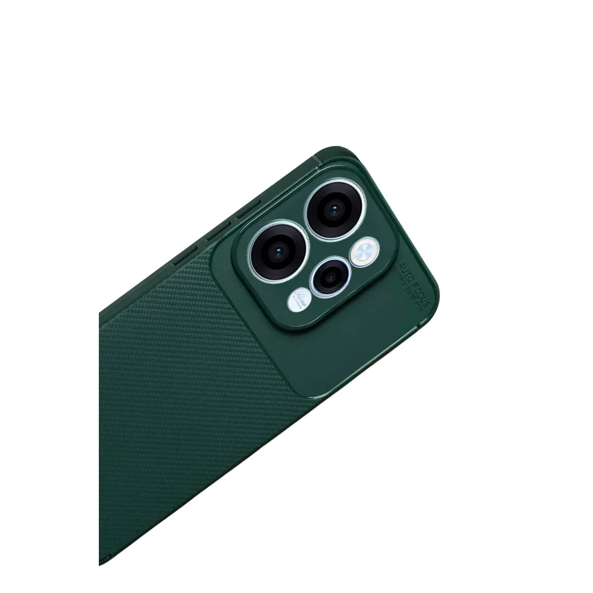 Oppo Reno 15 Auto Focus Karbon Kapak - Koyu Yeşil görsel 3
