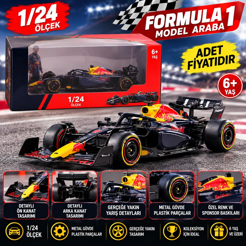 KZL-F2401 1 24 F1 Red Bull Formula Racıng 24