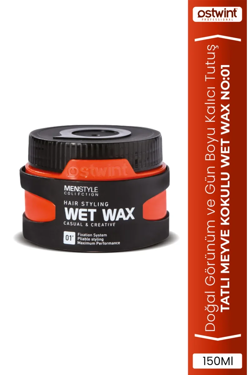 Saç Şekillendirici Wet Wax 150 ml - No: 3