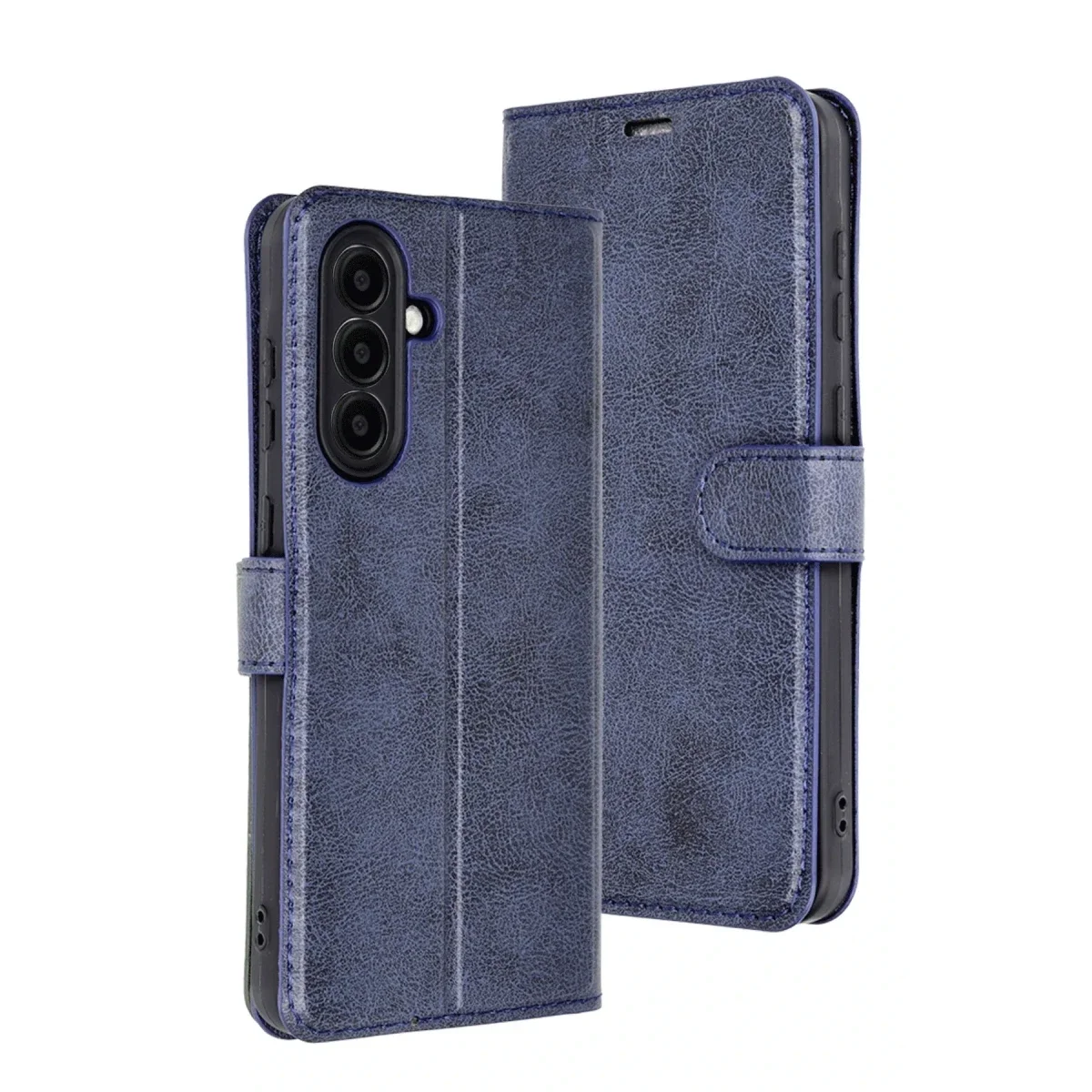 Samsung Galaxy A16 5G Kılıf Trend S Plus Kapaklı Kılıf - Lacivert