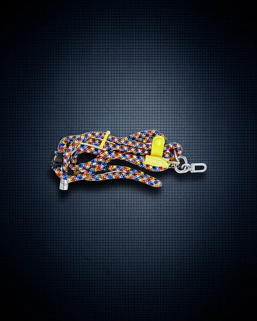 Onegif Ja Desenli Boyun Askısı - Sarı