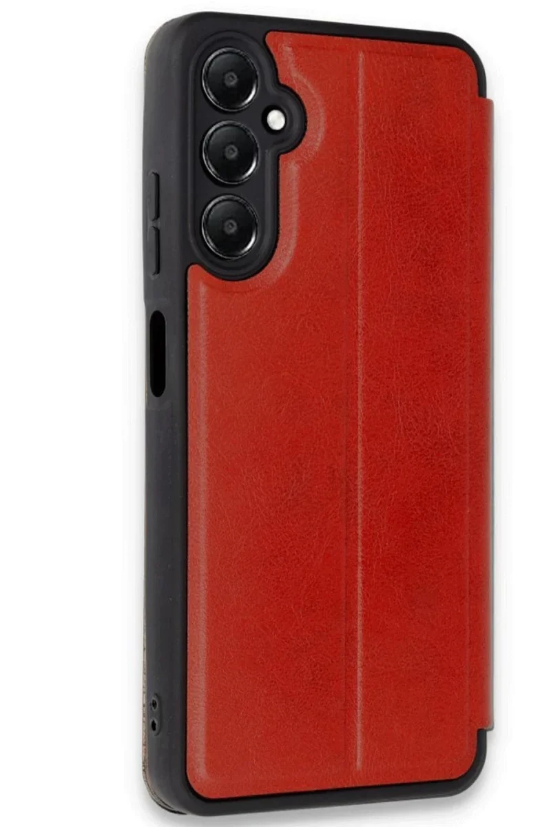 Samsung Galaxy A16 5G Kılıf Flip Cover - Kırmızı