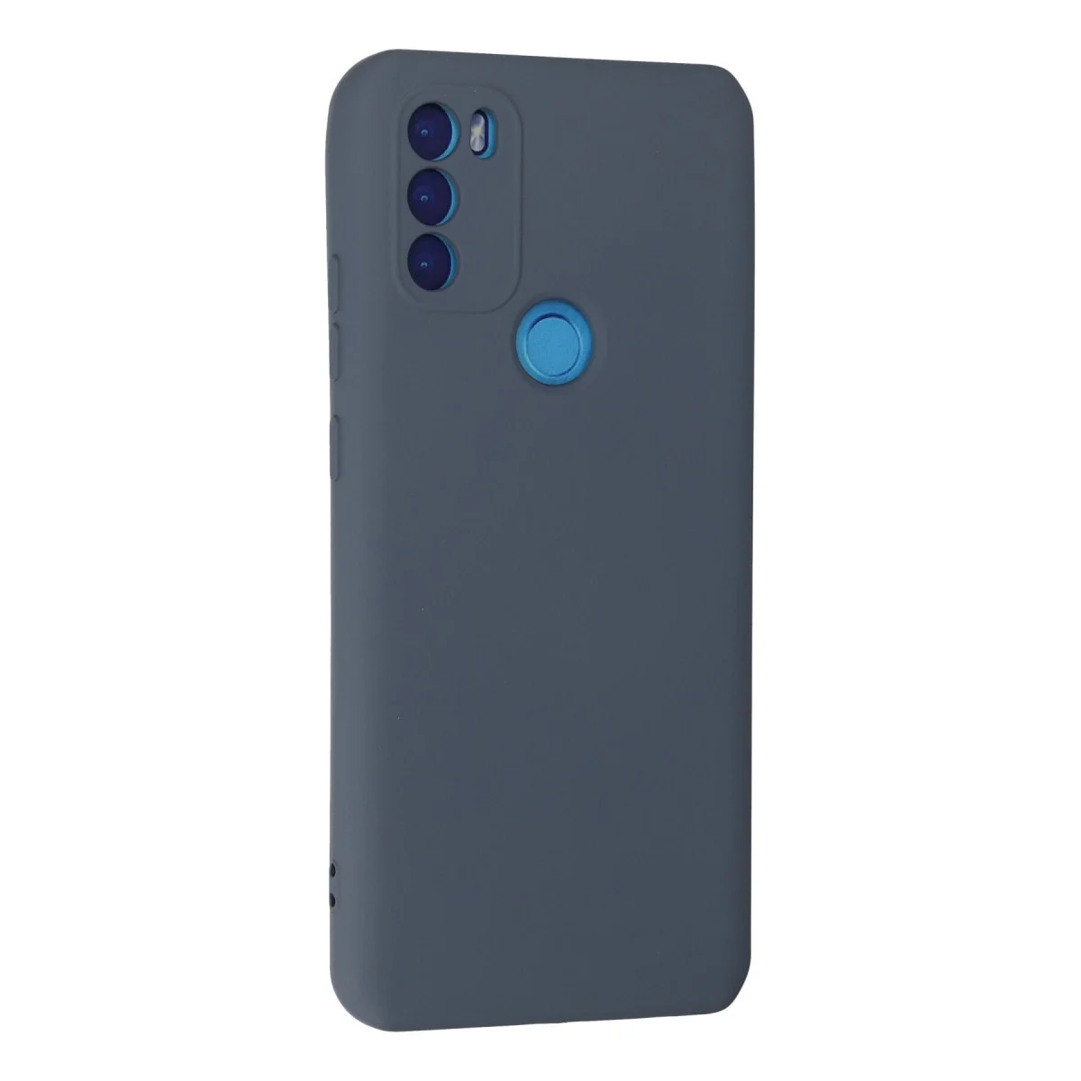 General Mobile Gm 21 Plus Kılıf Nano İçi Kadife Silikon - Gri görsel 2