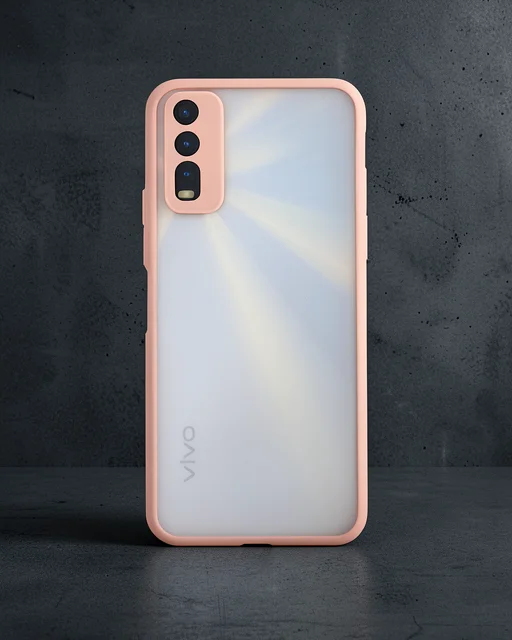Vivo Y11s Kılıf Montreal Silikon Kapak - Pembe