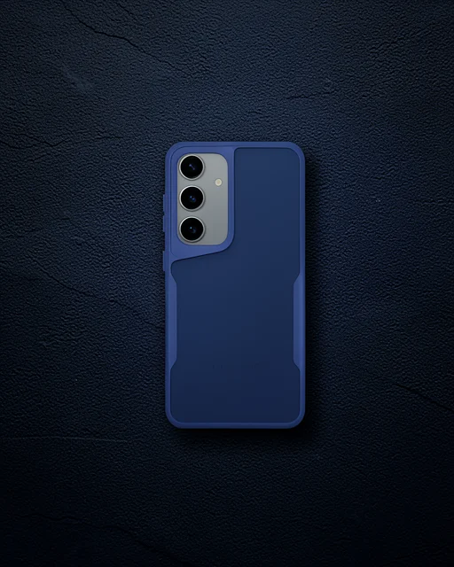 Samsung Galaxy A14 4g Kılıf Boyi Silikon Kapak - Lacivert