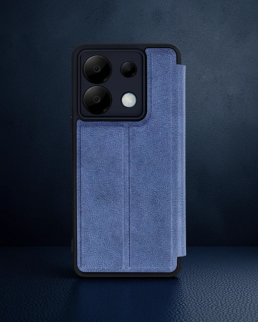 Xiaomi Redmi Note 13 Pro 5g Kılıf Flip Cover - Lacivert