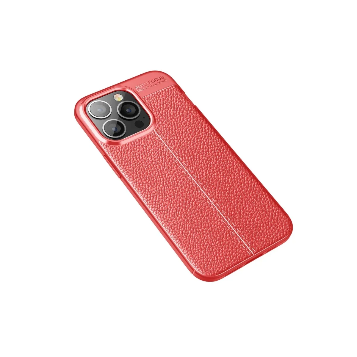Apple iPhone 13 Pro Kılıf Auto Focus Kapak - Kırmızı görsel 2